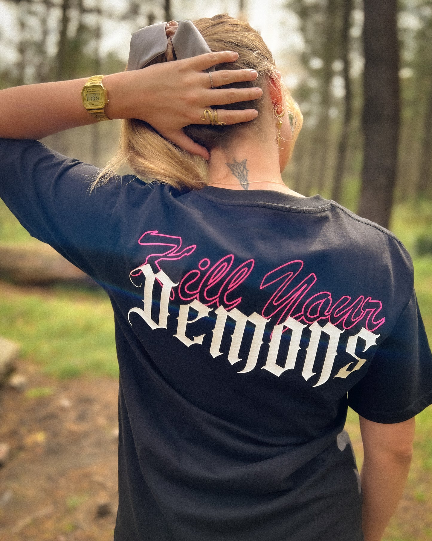 Kill Your Demons New Era Tee