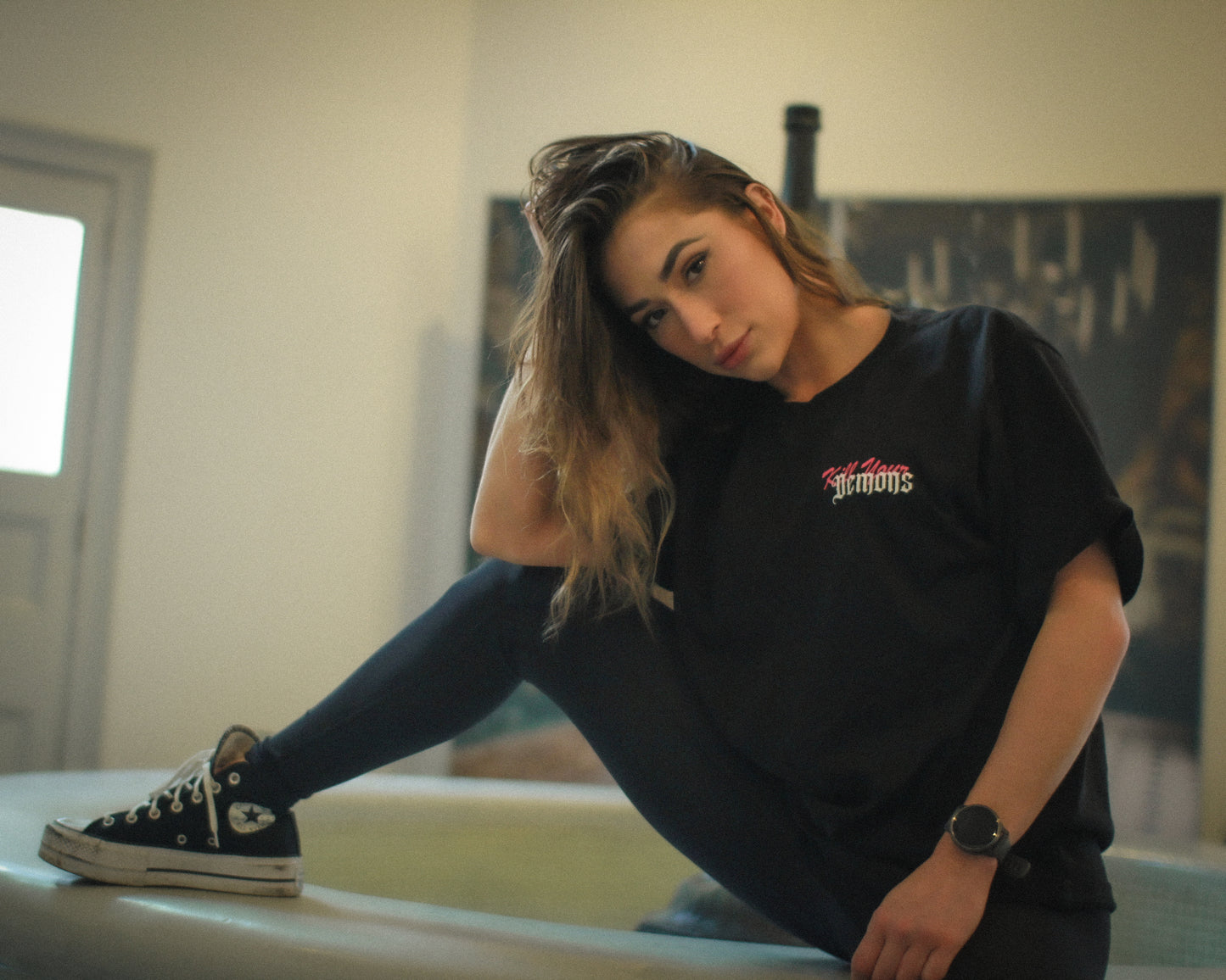 Kill Your Demons New Era Tee